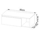 Gabinete Suspenso Para Banheiro 1 Porta Bn3601 Tecno Mobili