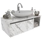 Gabinete Suspenso Para Banheiro 1 Porta Bn3601 Tecno Mobili