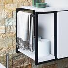 Gabinete Suspenso Para Banheiro 1 Pt Basc P1019 Pp