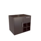 Gabinete Suspenso Para Banheiro 68cm 1 Porta 1 Gaveta E Nicho