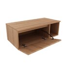 Gabinete Suspenso Para Banheiro 80cm 1 Porta Basculante 1 Nic