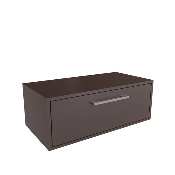 Gabinete Suspenso Para Banheiro 80cm 1 Porta Basculante Alice