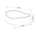 Gabinete Suspenso Para Banheiro 80cm P1019 Branco Com Cuba Be