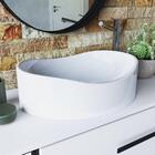 Gabinete Suspenso Para Banheiro 80cm P1019 Branco Com Cuba Be