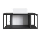 Gabinete Suspenso Para Banheiro 80cm P1019 Com Cuba Ametista