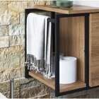 Gabinete Suspenso Para Banheiro 80cm P1019 Mel Com Cuba Berli