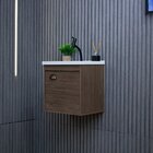 Gabinete Suspenso Para Banheiro Com Cuba 40cm Em Mdf Cremona