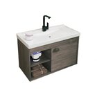 Gabinete Suspenso Para Banheiro Com Cuba 60cm Em Mdf Monza Mu