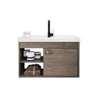 Gabinete Suspenso Para Banheiro Com Cuba 60cm Em Mdf Monza Mu