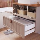 Gabinete Suspenso Para Banheiro Com Cuba Ketlyn Espresso Móve