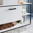 Gabinete Suspenso Para Cuba Banheiro 1 Pt Basc P1007 Pp