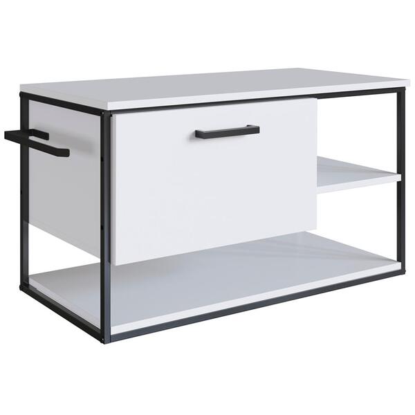 Gabinete Suspenso Para Cuba Banheiro 1 Pt Basc P1007 Pp