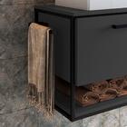 Gabinete Suspenso Para Cuba Banheiro 1 Pt Basc P1007 Pp