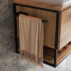 Gabinete Suspenso Para Cuba Banheiro 1 Pt Basc P1007 Pp