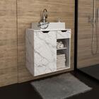 Gabinete Suspenso Para Cuba De Banheiro Bn3605 Tecno Mobili