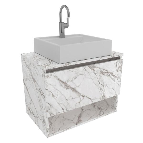 Gabinete Suspenso Para Cuba De Banheiro Bn3606 Tecno Mobili