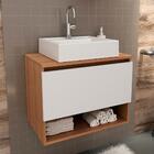 Gabinete Suspenso Para Cuba De Banheiro Bn3606 Tecno Mobili