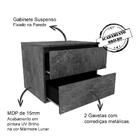 Gabinete Suspenso Para Cuba De Banheiro Bn3607 Tecno Mobili