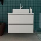 Gabinete Suspenso Para Cuba De Banheiro Bn3607 Tecno Mobili