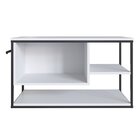 Gabinete Suspenso Paricel I 1 Pt Branco E Preto