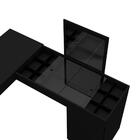 Gabinete Toucador Francine Preto Fosco