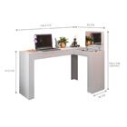 Gabinete Toucador Jessie Branco Fosco