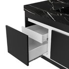 Gabinete/toucador Para Banheiro Paula 80cm Com Cuba Esculpida