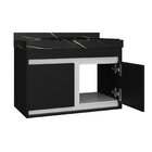 Gabinete/toucador Para Banheiro Paula 80cm Com Cuba Esculpida