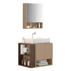 Gabinete Troia Cuba Dalla Branca Torneira Inox Valvula Click