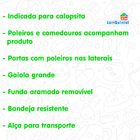 Gaiola Citrino Duplex Com Poleiros Para Calopsita Quatiguá -