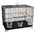 Gaiola Exposição Para Canário Comedouro Meia Lua Quatiguá - P