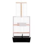 Gaiola Light Para Calopsita Com Poleiro No Teto Removível