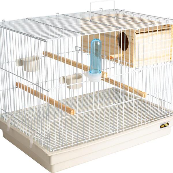 Gaiola Para Calopsita Criadeira Luxo Completa Com Ninho