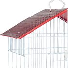 Gaiola Para Calopsita E Pássaros Pequenos Com Teto Plástico J