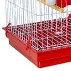 Gaiola Para Calopsita/pássaros Com Comedouro Bebedouro E Pole