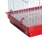 Gaiola Para Roedores Com Bandeja Removível Vermelha