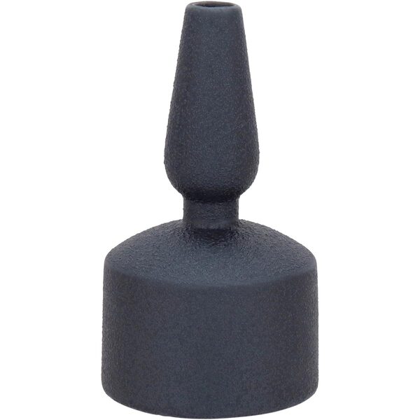 Galact Vaso Decorativo Enfeite 18x10x10cm Cerâmica Azul