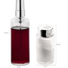 Galheteiro 4 Peças Saleiro Azeiteiro Vinagreiro Spray Forma