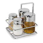 Galheteiro Quadrado 5 peças Forma