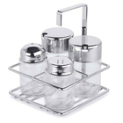 Galheteiro Quadrado 5 peças Forma