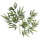 GALHO DE FOLHAS DE BAMBU - 62CM