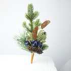 Galho Decor Azul 35cm