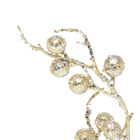 GALHO MEDIO FRUTAS NUDE GLITTER 35CM