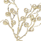 GALHO MEDIO FRUTAS NUDE GLITTER 35CM