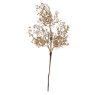 Galho para Árvore Plástico Metal Papel Ouro 60x25x3cm Cromus