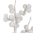 Galho para Árvore Metal Plástico Vermelho e Verde 20x10cm Cromus