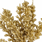 Galho Plástico Dourado Cromus 15x8cm