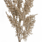 Galho Plástico e Metal Bege Cromus 70x39cm