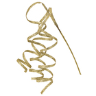 Galho Plástico e Metal Dourado Cromus 34x10cm