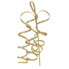 Galho Plástico e Metal Dourado Cromus 34x10cm